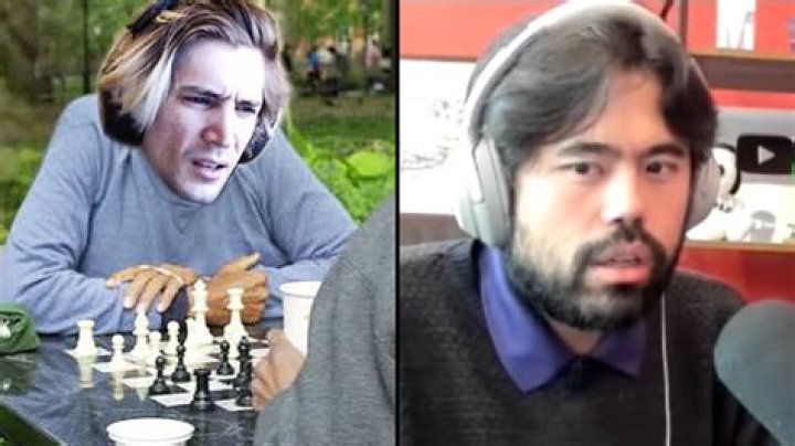 xQc stuns chess Grandmaster Hikaru with epic opening blunder