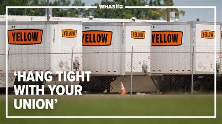 Yellow is shutting down and headed for bankruptcy, the Teamsters Union says. Here's what to know