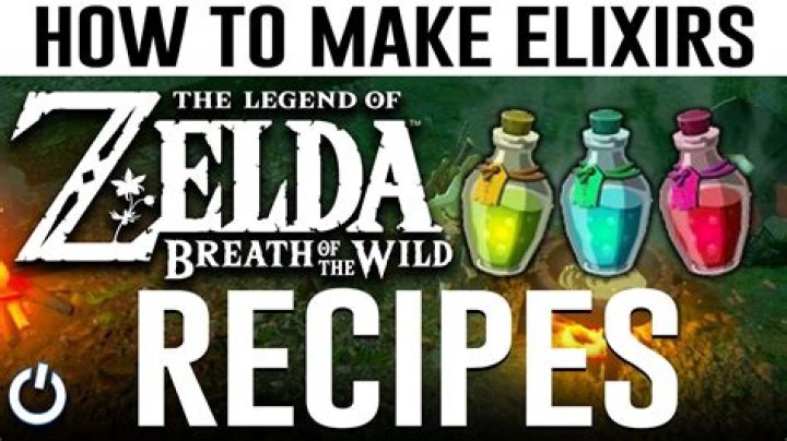 Zelda Breath of the Wild: How to Make Elixirs