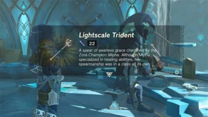 Zelda Breath of the Wild: Where to Get the Lightscale Trident