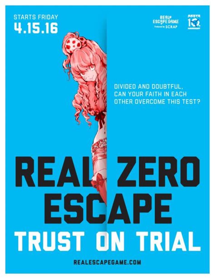 Zero Escape becomes a reality this spring with interactive escape room